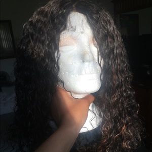 Indian curly human wig